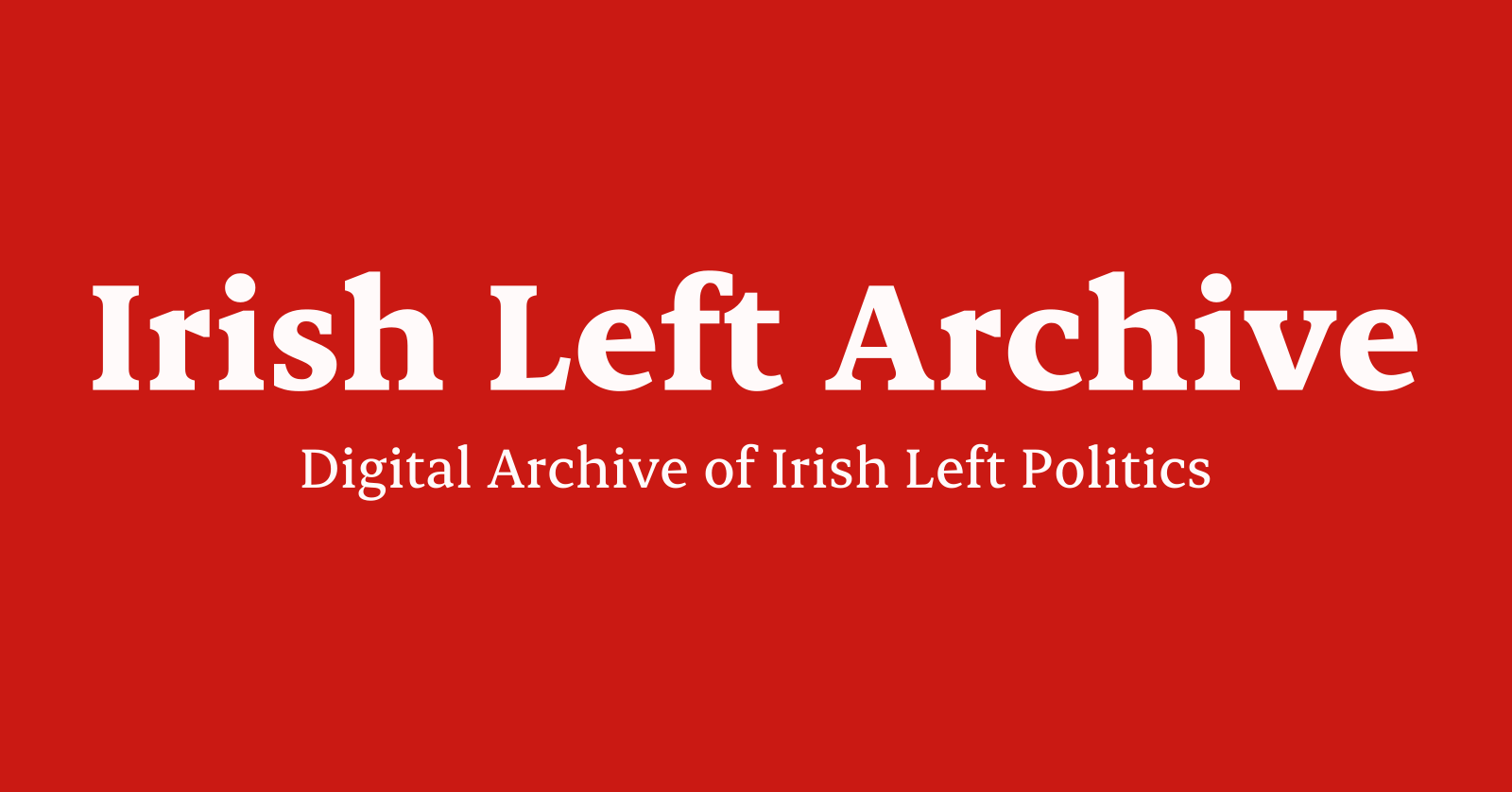 leftarchive.ie